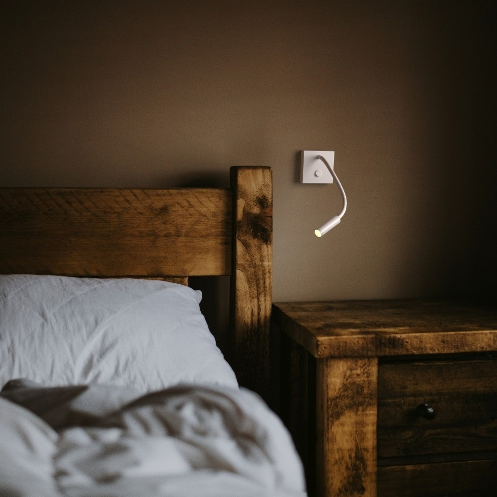 Aplique de pared flexible para lectura "Hale" - 3W