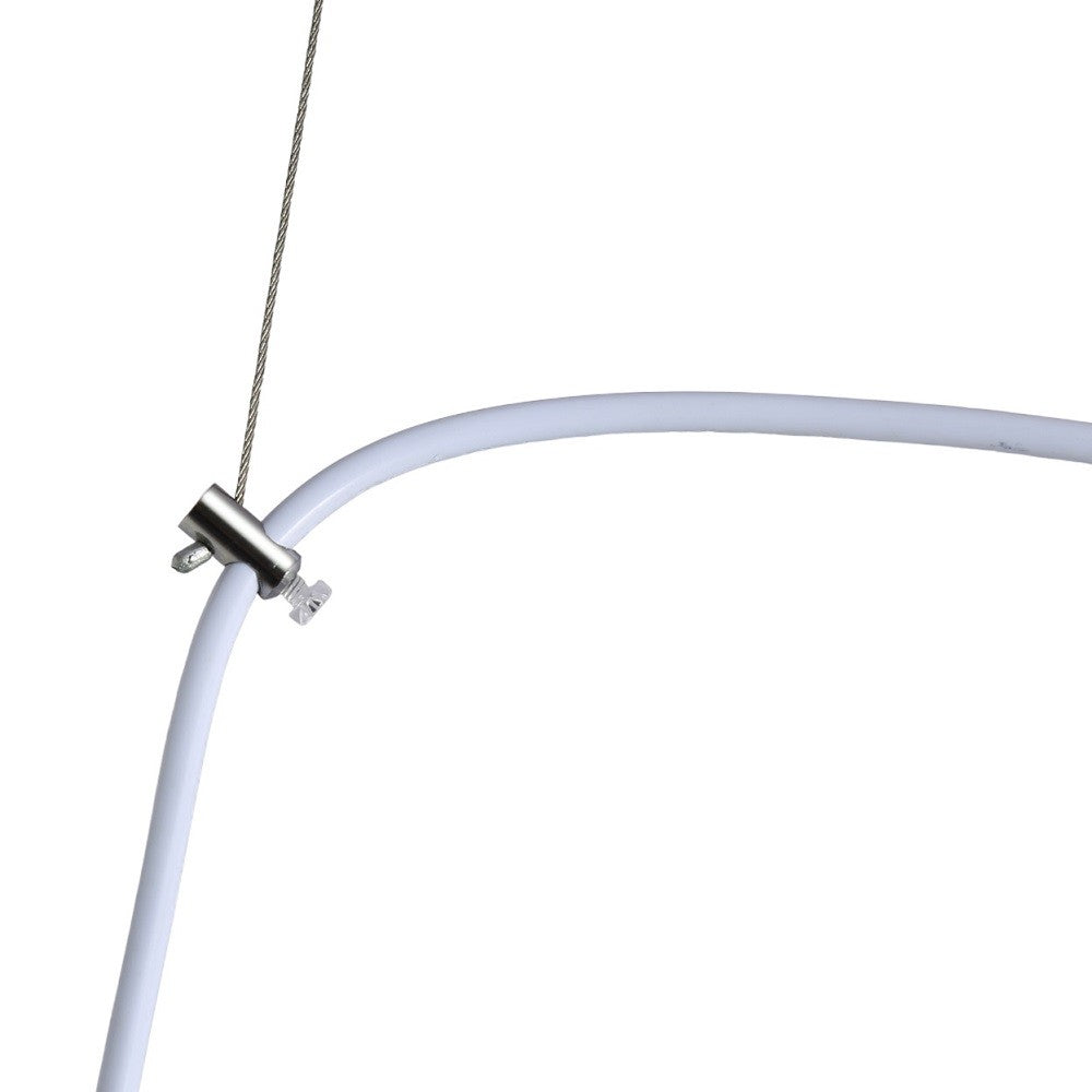 Lampara colgante doble metal y madera  "Selroom" - 2xE27