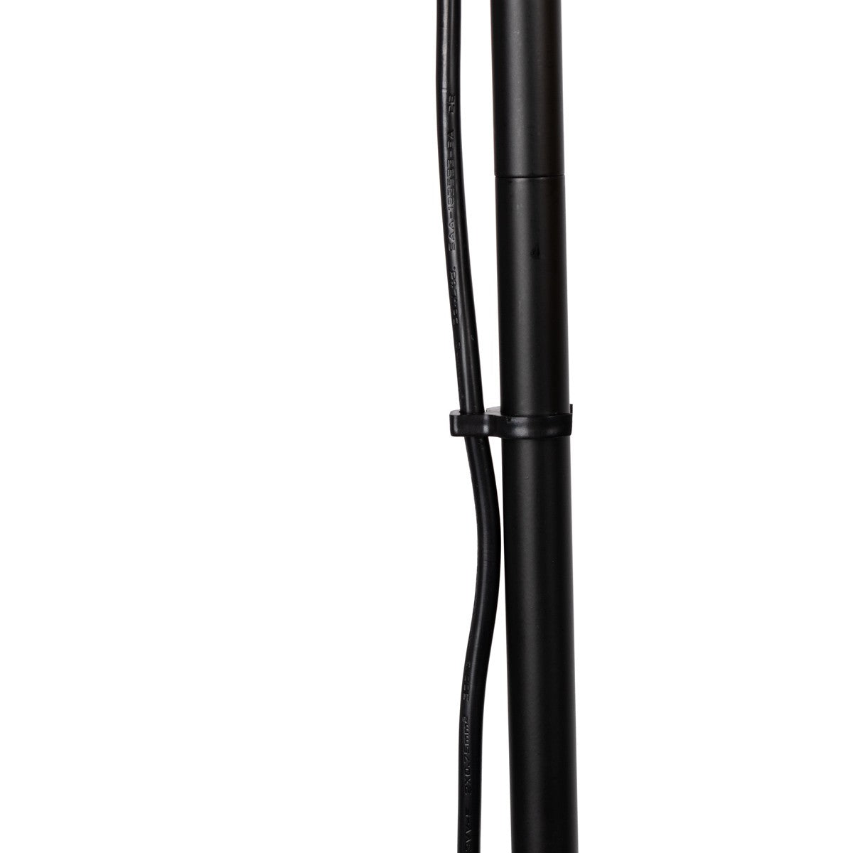 Lámpara de pie madera y mimbre "Frankie" - E27
