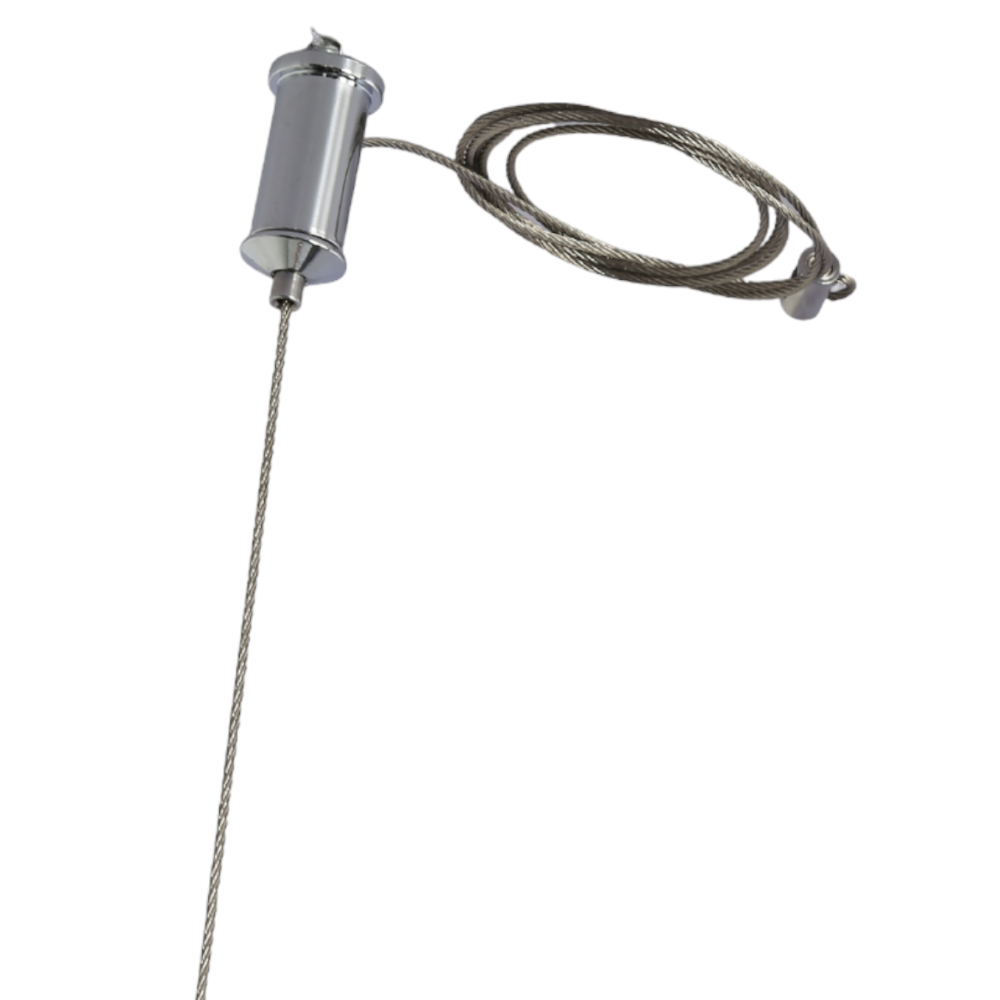 Lampara colgante doble metal y madera  "Selroom" - 2xE27