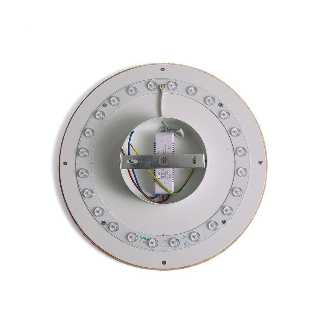 Aplique de pared circular en madera "Lune" - 12W - Ø 20cm