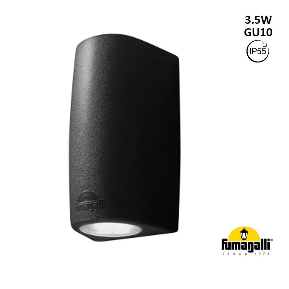Aplique de pared FUMAGALLI "Marta 90-1" - GU10 - IP55 - 3,5W