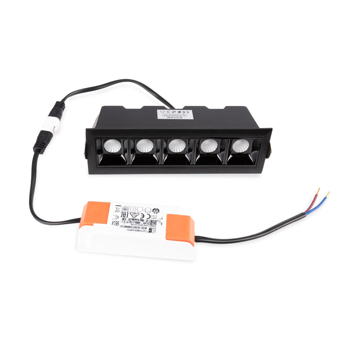 Foco lineal LED empotrable 10W - Chip OSRAM - UGR18 - CRI90