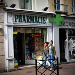 Cruz de farmacia LED XL RGB multicolor programable P8 - Exterior