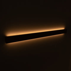 Aplique de pared lineal madera "Wooden" - Dimmable - 24W - 100cm
