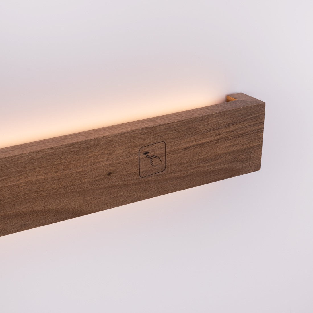 Aplique de pared lineal madera "Wooden" - Dimmable - 24W - 100cm