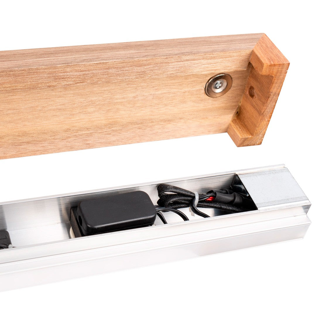 Aplique de pared lineal madera "Wooden" - Dimmable - 24W - 100cm