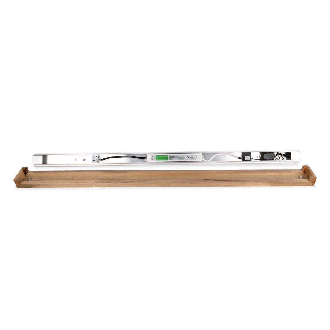 Aplique de pared lineal madera "Wooden" - Dimmable - 24W - 100cm