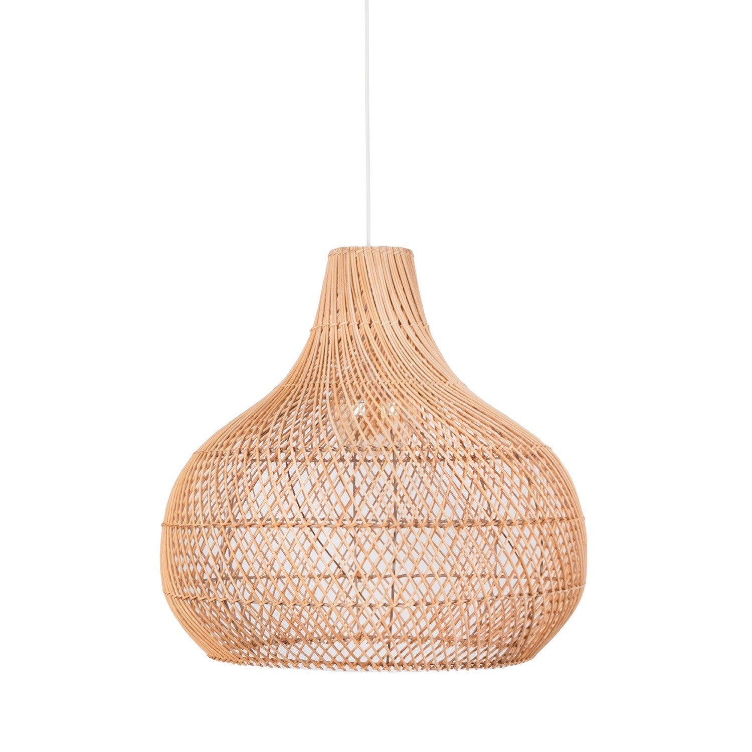 Lámpara colgante de mimbre "Samoa"