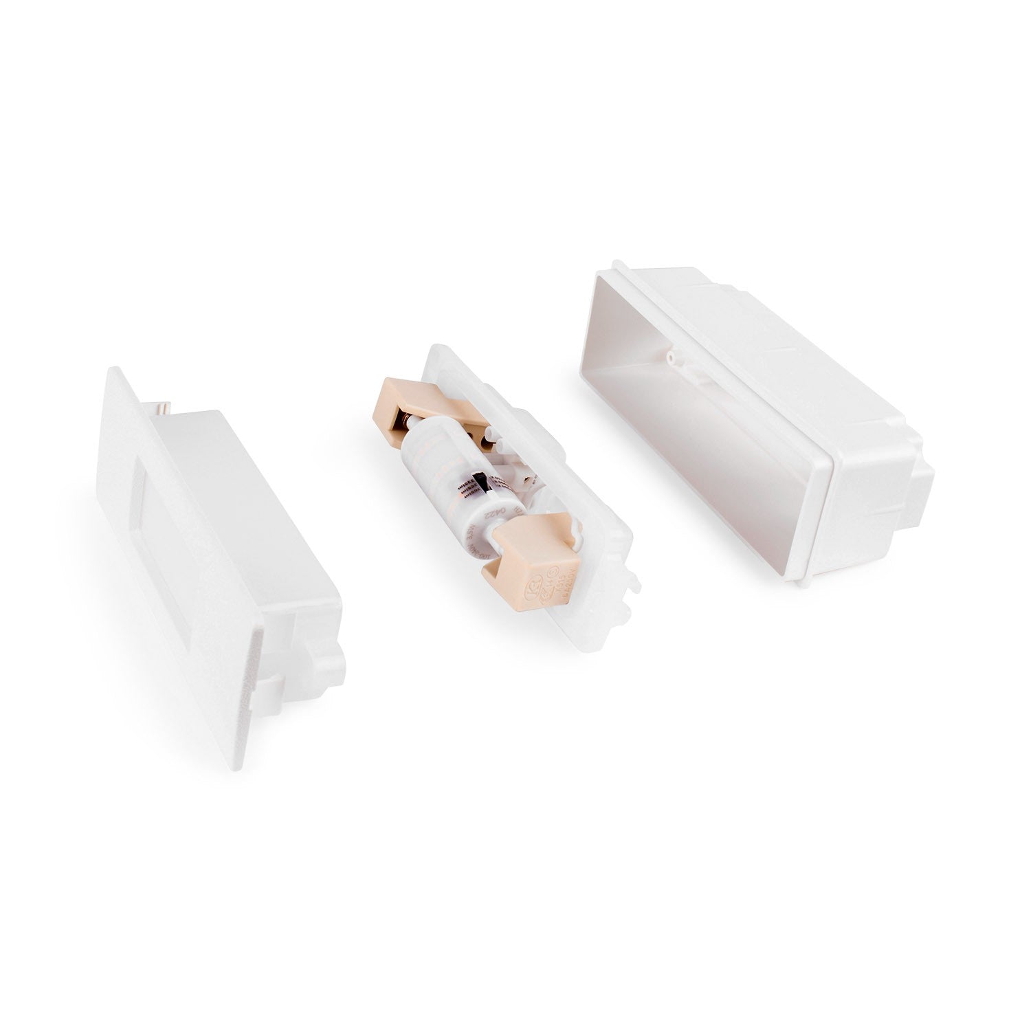 Baliza exterior LED empotrable pared Fumagalli "Nina 150" 3.5W -  IP55 - R7S - CCT