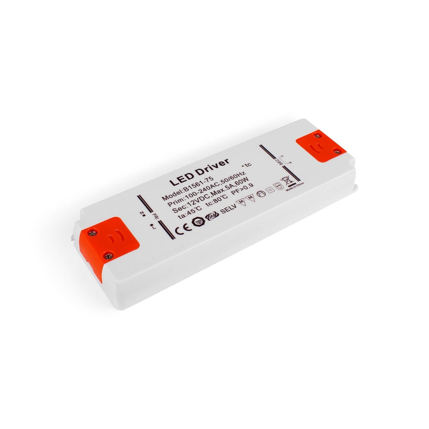 Fuente de alimentación ultra slim 12V - 60W - IP20