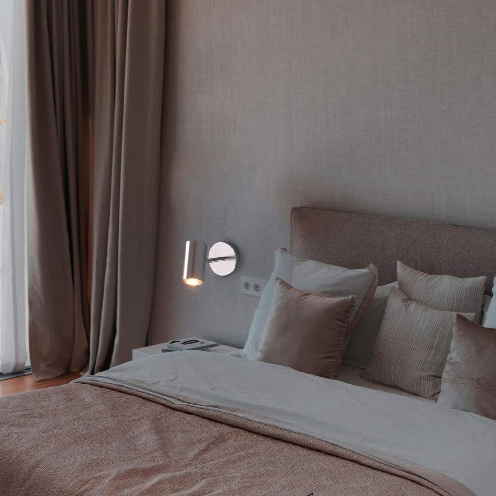 Aplique de pared interior orientable "Gian" - E27
