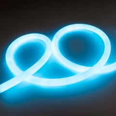 Neón LED flexible 360º circular RGB - Ø22mm - 2 metros - 24V DC- 240Ch/m  - 28W/m - IP65