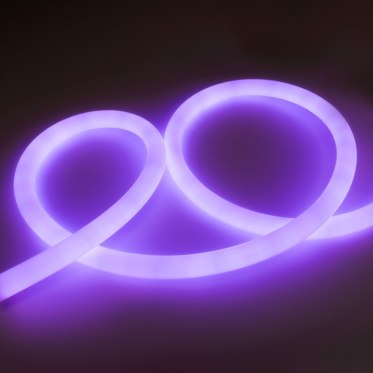Neón LED flexible 360º circular RGB - Ø22mm - 2 metros - 24V DC- 240Ch/m  - 28W/m - IP65