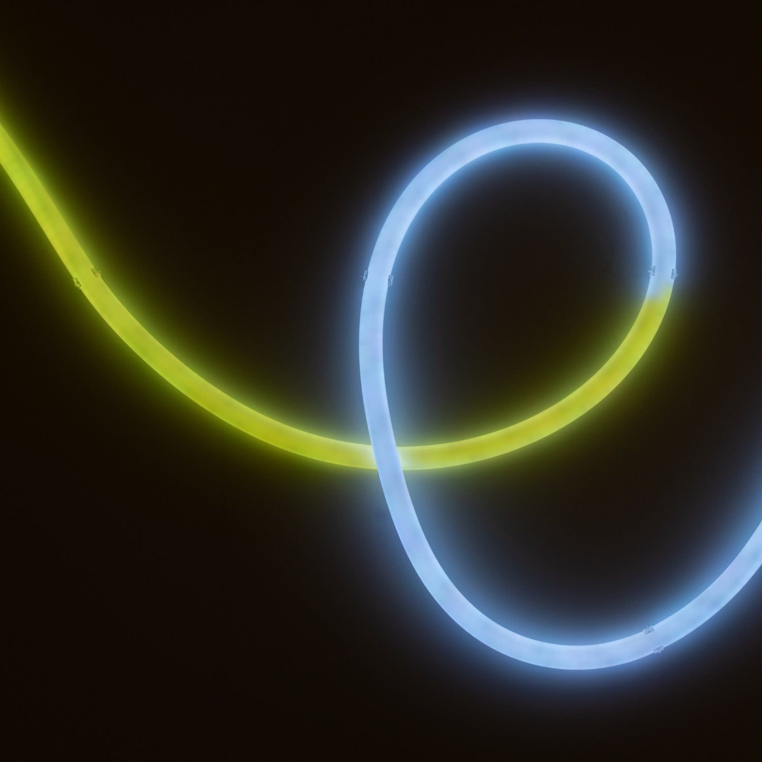 Neón LED flexible RGB inteligente IC - 360º circular - Ø22mm - 4 metros - 12V DC - 28W/m - IP65
