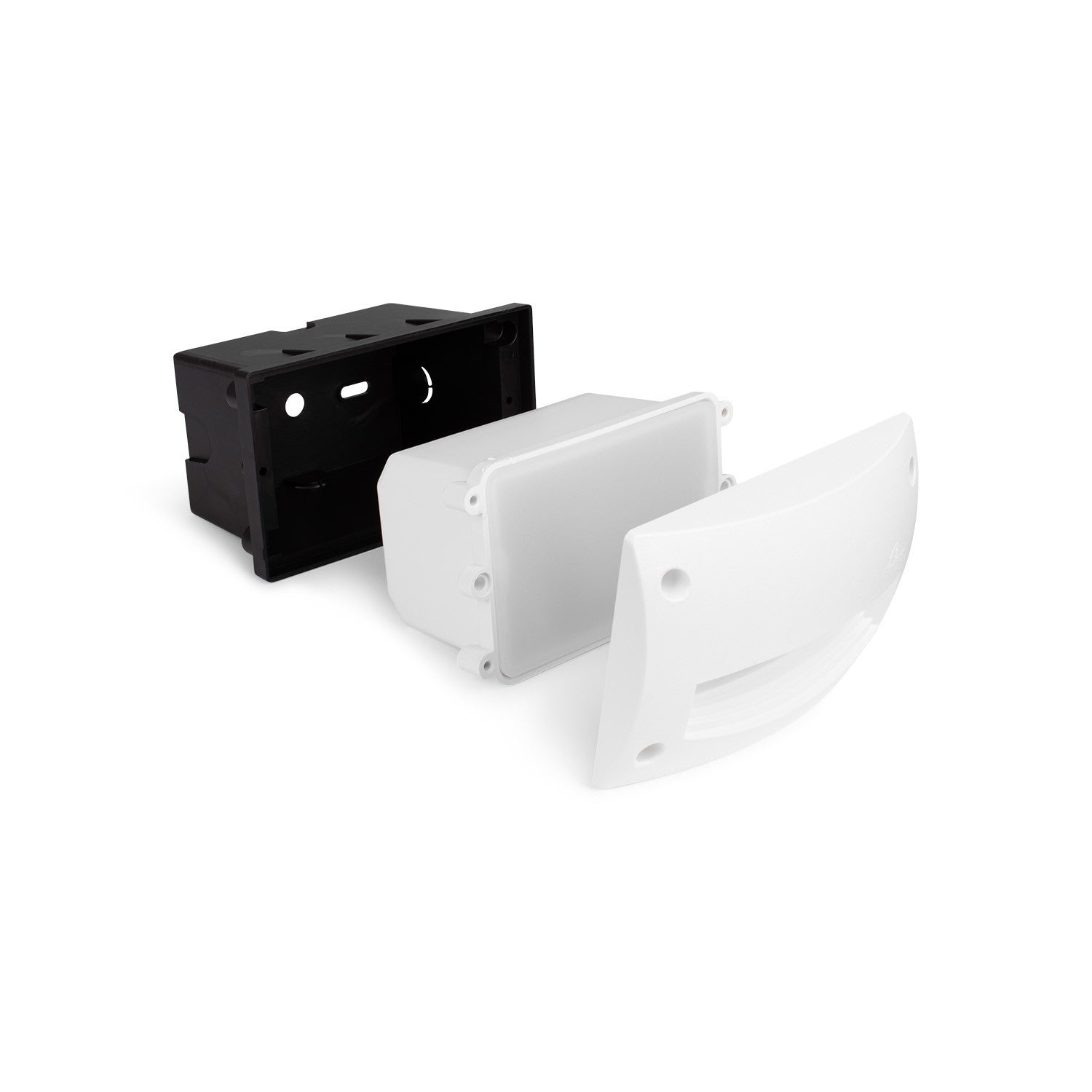 Baliza exterior LED empotrable pared Fumagalli "Leti 200 HS" 3W -  IP66 - GX53 - CCT
