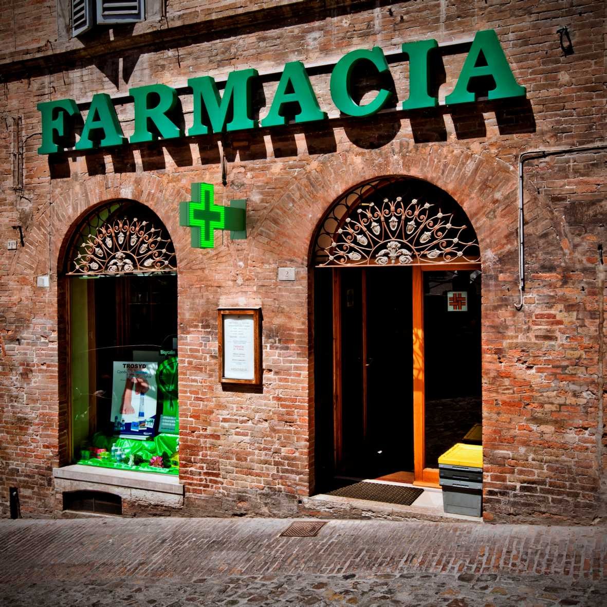 Cruz de farmacia LED monocolor verde - 50x50cm - Doble cara - Exterior
