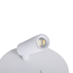 Aplique de pared para lectura "Quart" - Doble función - 3W+6W