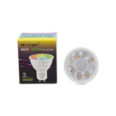 Bombilla GU10 LED RGBW+CCT - 4W - Control por RF - 240lm - Milight