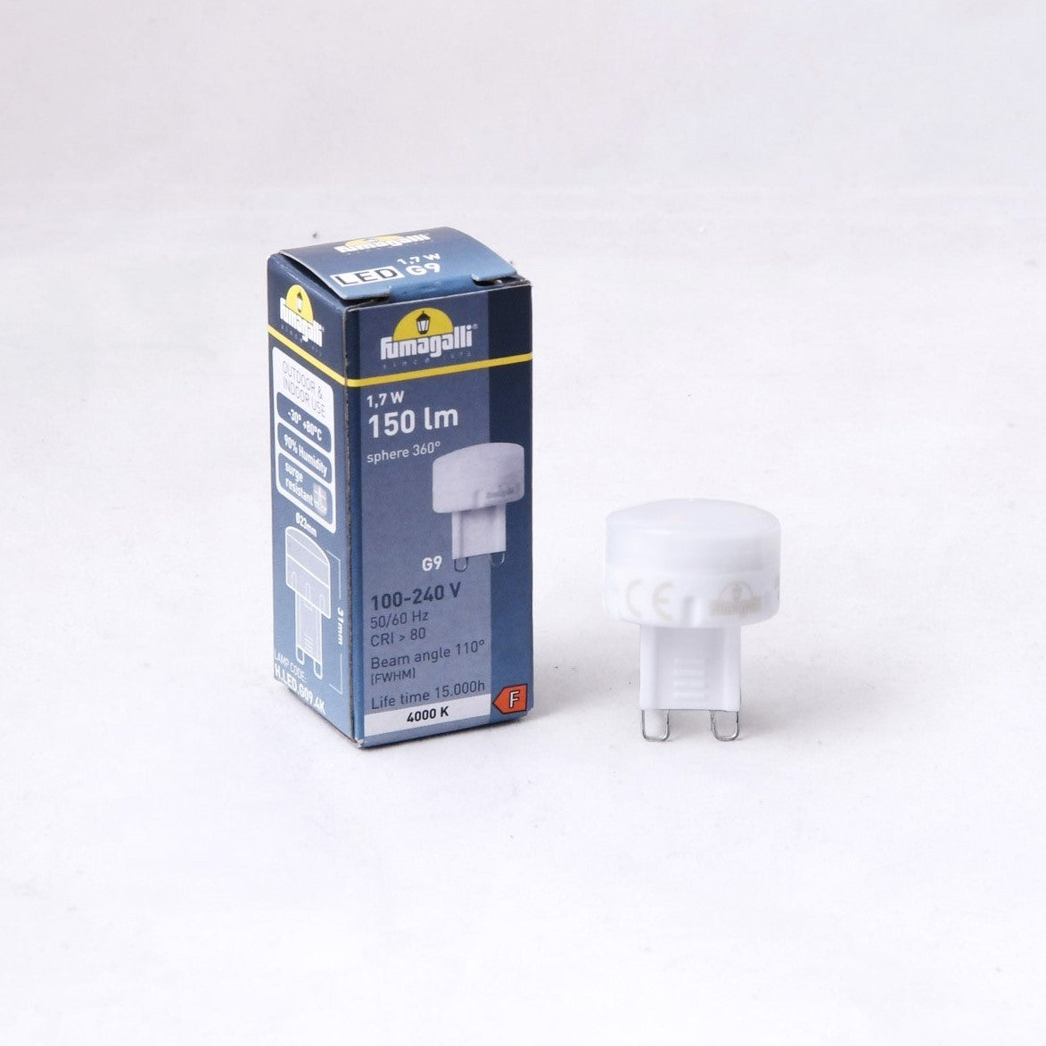 Bombilla LED G9 - 1,7W - Fumagalli