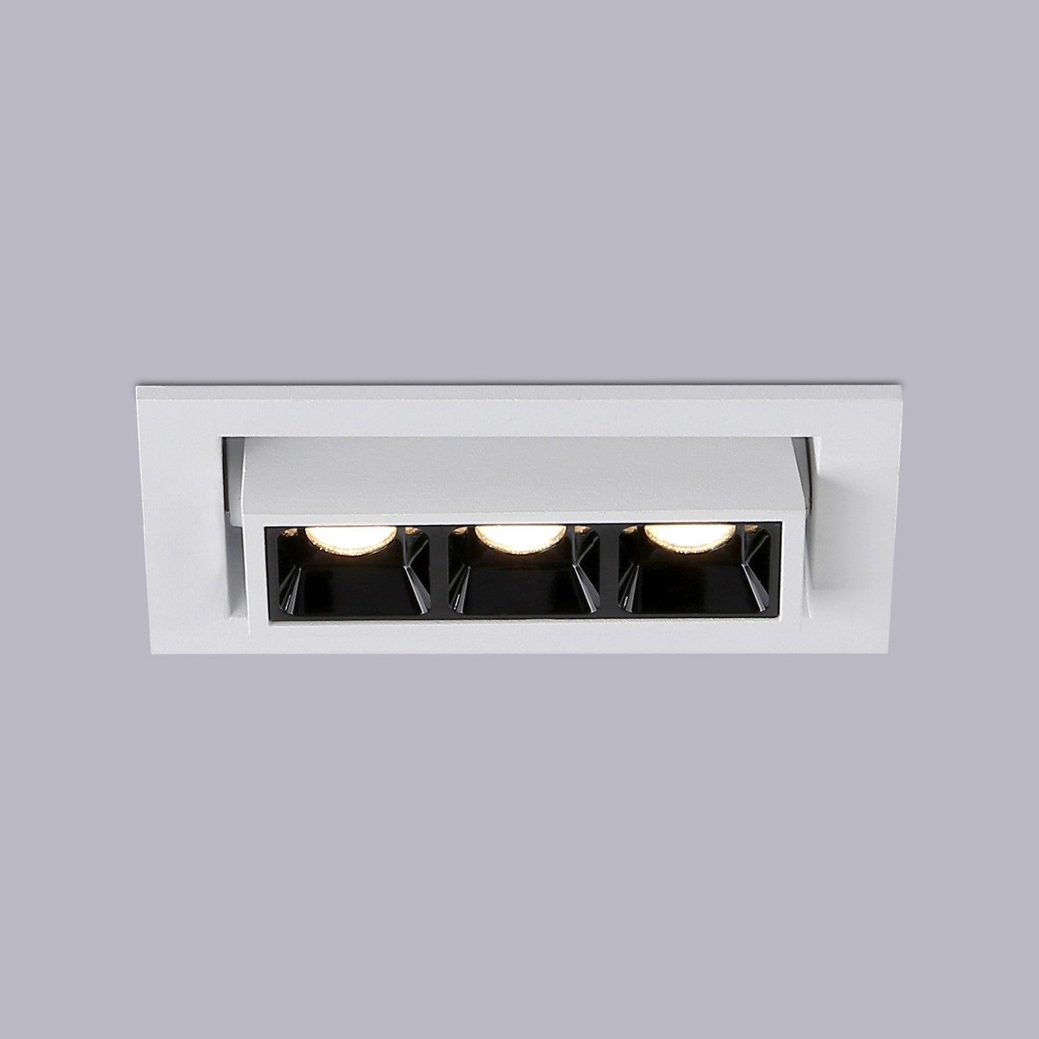 Foco lineal LED empotrable 6W - Orientable - UGR18 - CRI90 - Chip OSRAM - 2800K