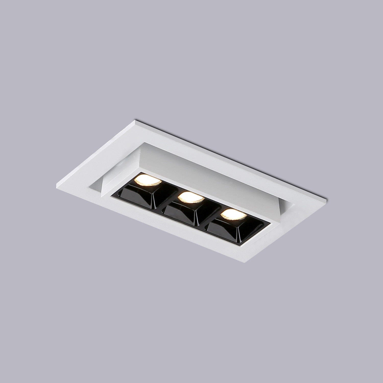 Foco lineal LED empotrable 6W - Orientable - UGR18 - CRI90 - Chip OSRAM - 2800K