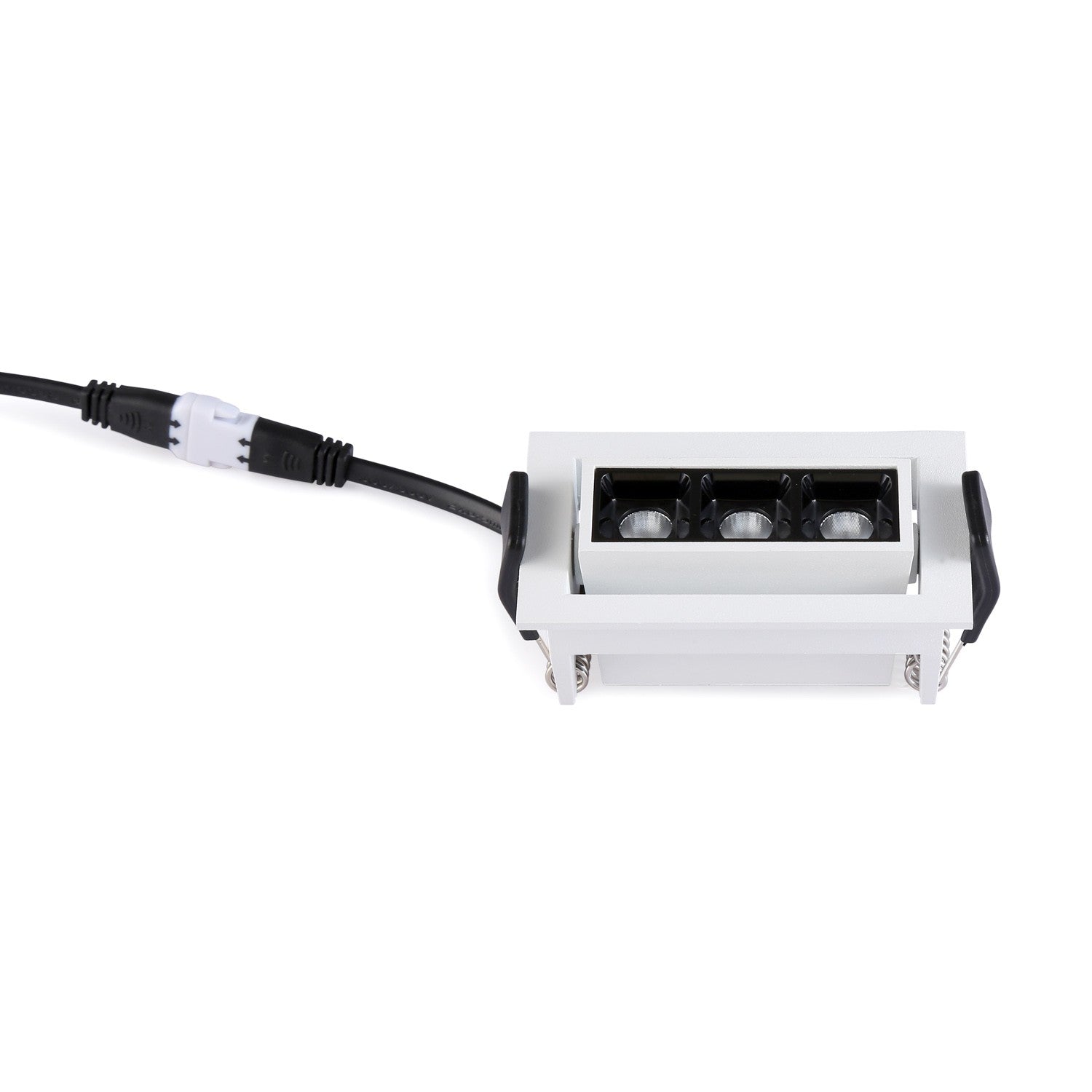 Foco lineal LED empotrable 6W - Orientable - UGR18 - CRI90 - Chip OSRAM - 2800K