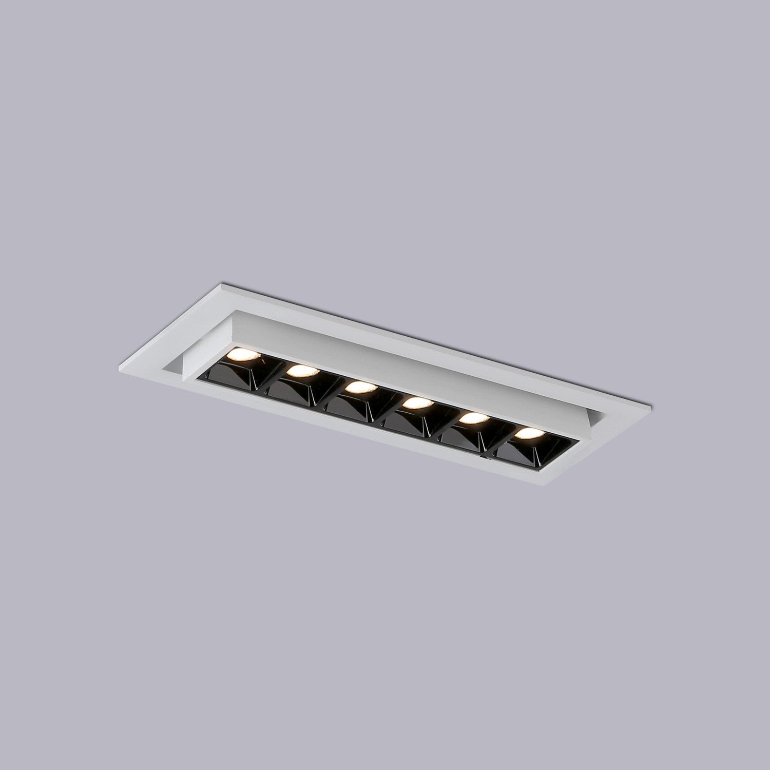 Foco lineal LED empotrable 10W - Orientable - UGR18 - CRI90 - Chip OSRAM - 2800K