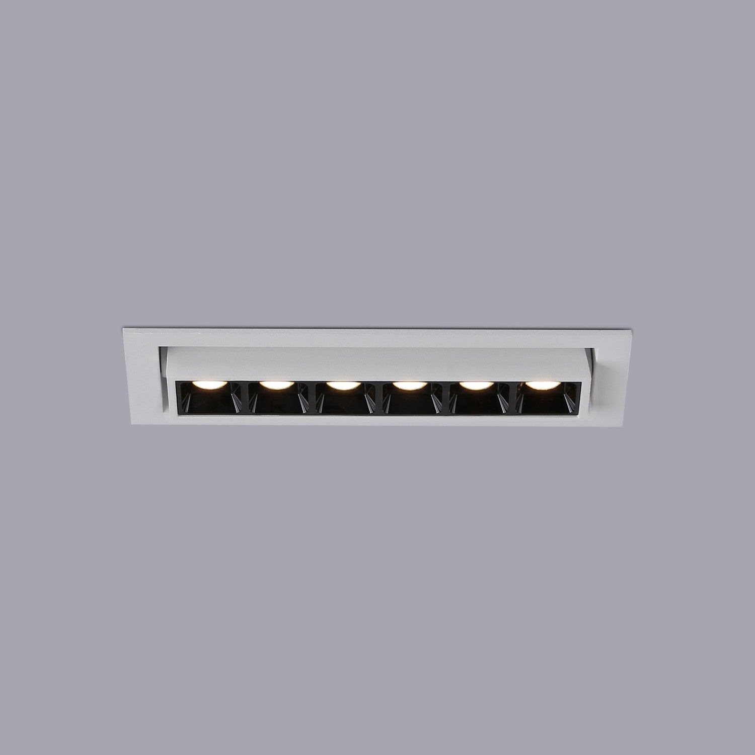 Foco lineal LED empotrable 10W - Orientable - UGR18 - CRI90 - Chip OSRAM - 2800K