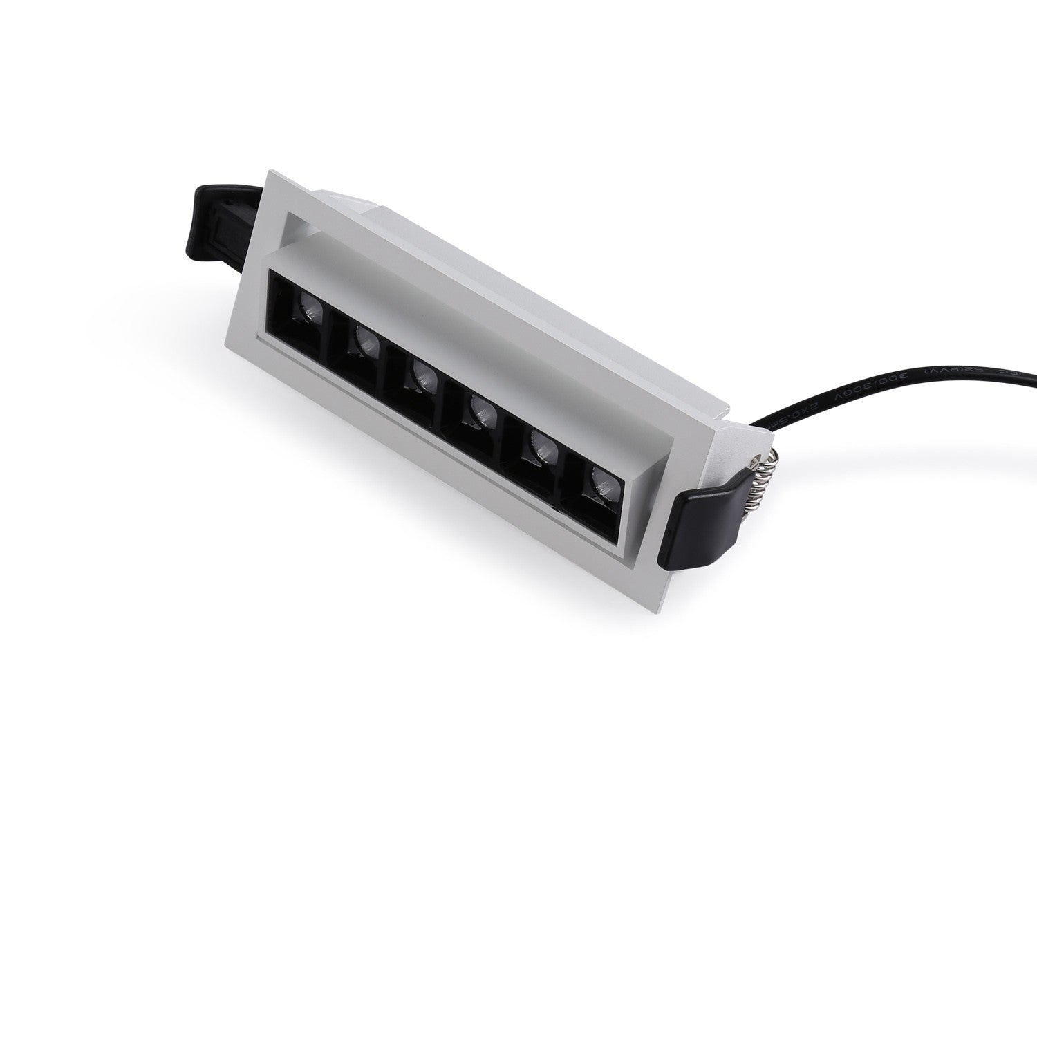 Foco lineal LED empotrable 10W - Orientable - UGR18 - CRI90 - Chip OSRAM - 2800K