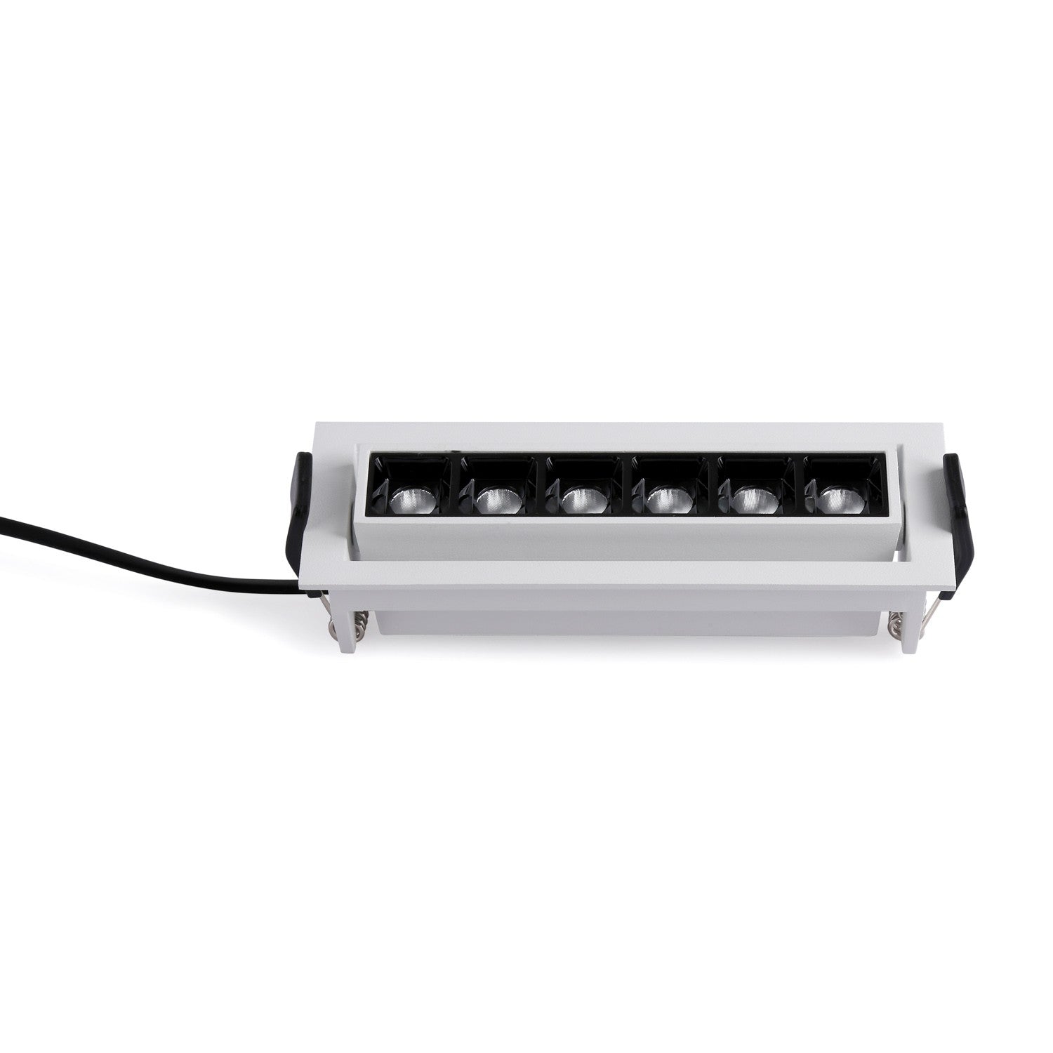 Foco lineal LED empotrable 10W - Orientable - UGR18 - CRI90 - Chip OSRAM - 2800K