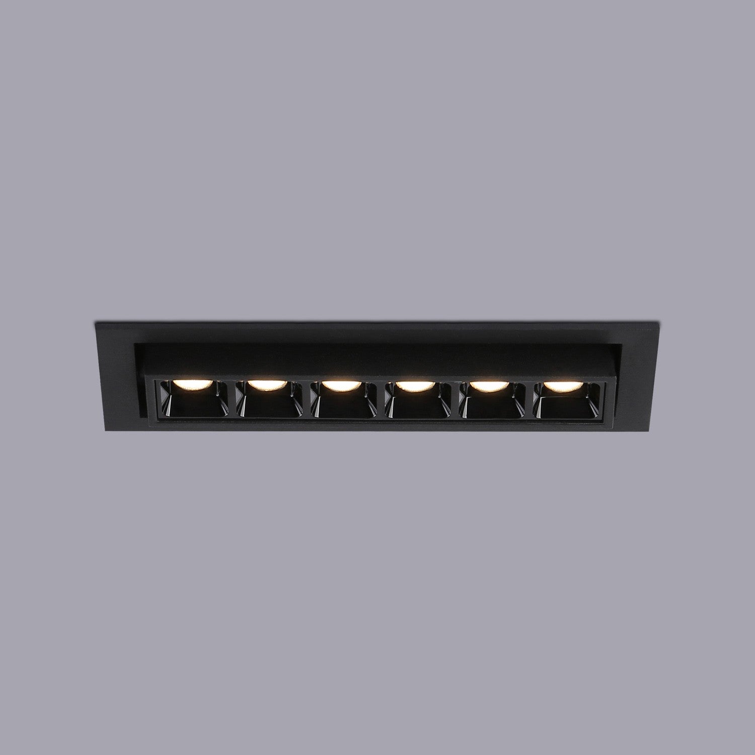 Foco lineal LED empotrable 10W - Orientable - UGR18 - CRI90 - Chip OSRAM - 2800K