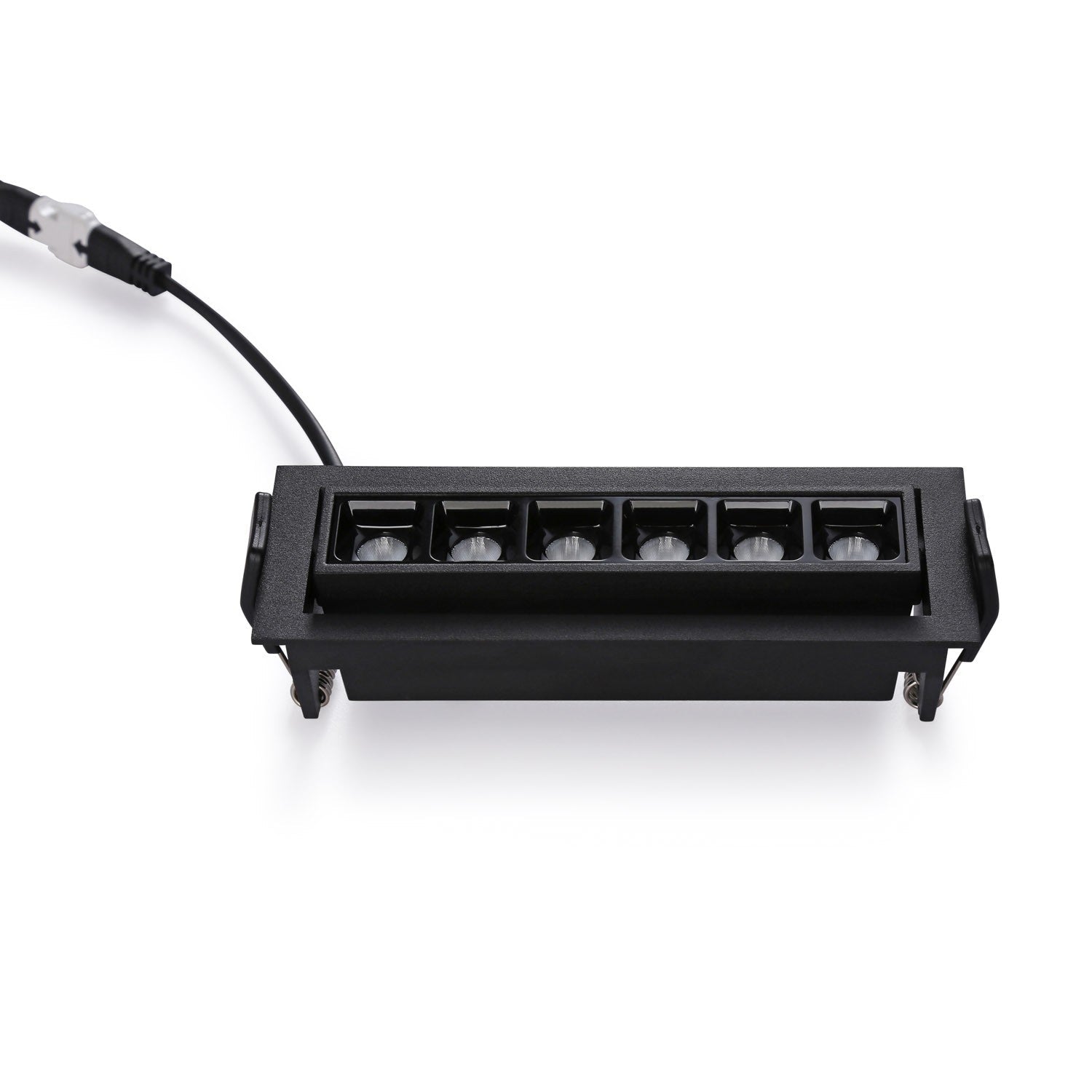 Foco lineal LED empotrable 10W - Orientable - UGR18 - CRI90 - Chip OSRAM - 2800K