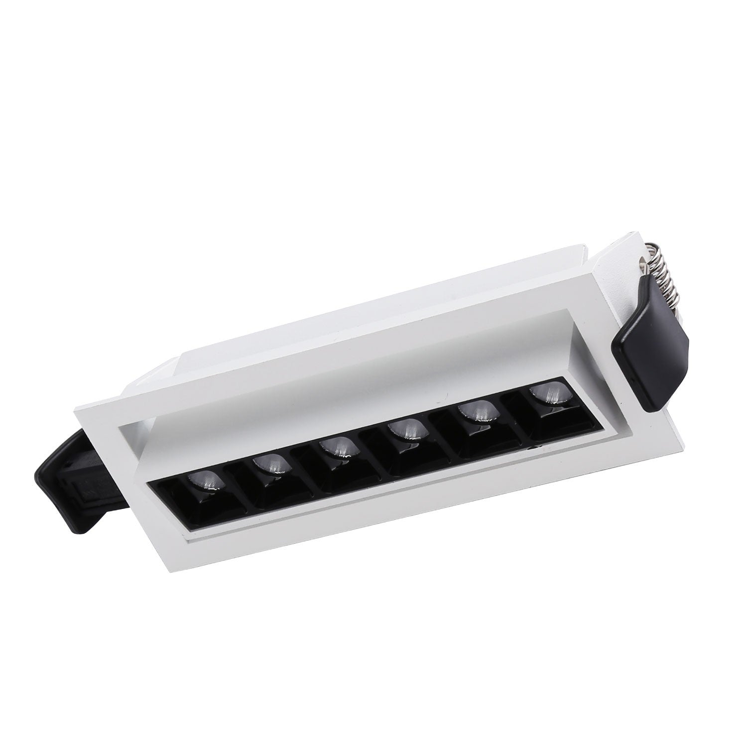 Foco lineal LED empotrable 10W - Orientable - UGR18 - CRI90 - Chip OSRAM - 2800K