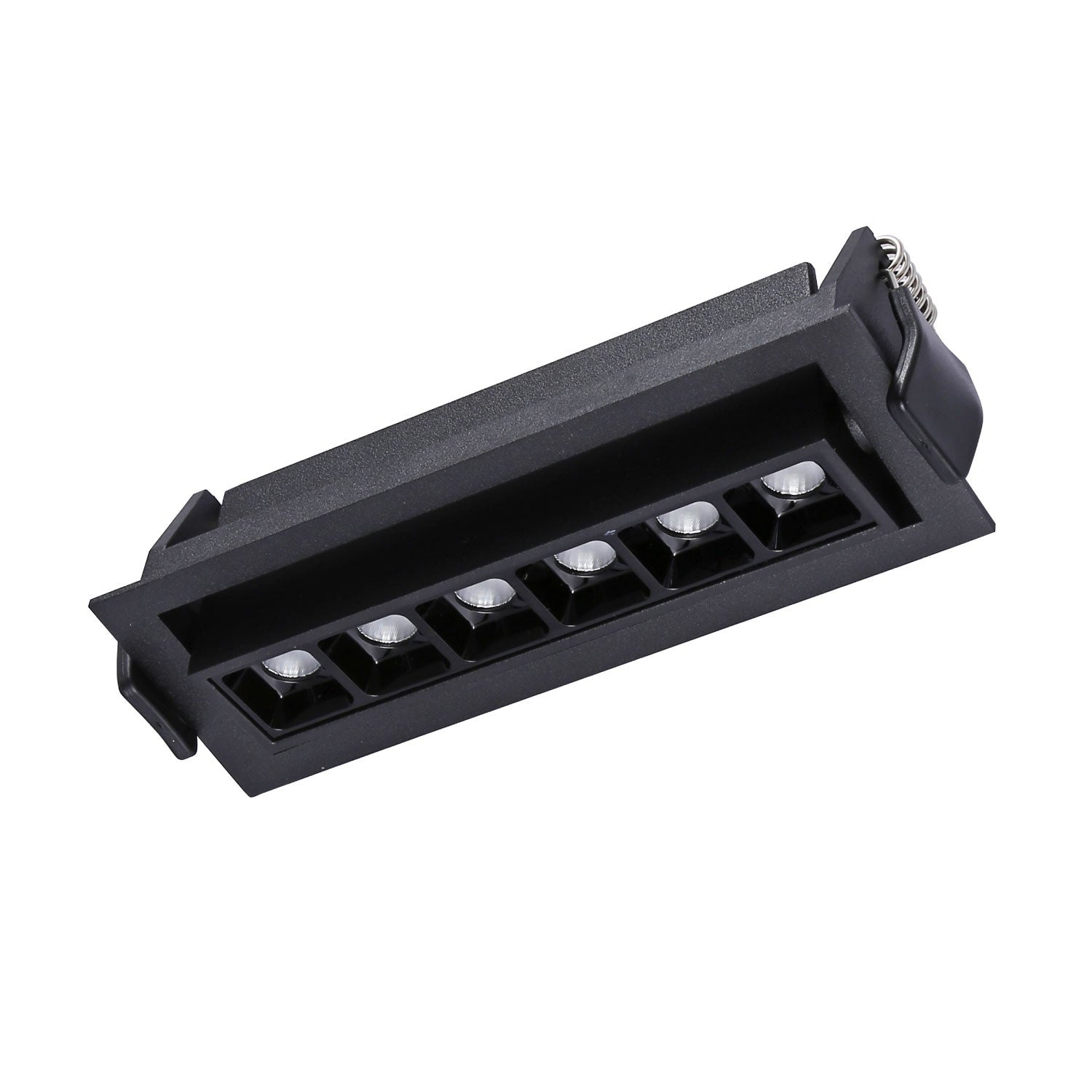 Foco lineal LED empotrable 10W - Orientable - UGR18 - CRI90 - Chip OSRAM - 2800K