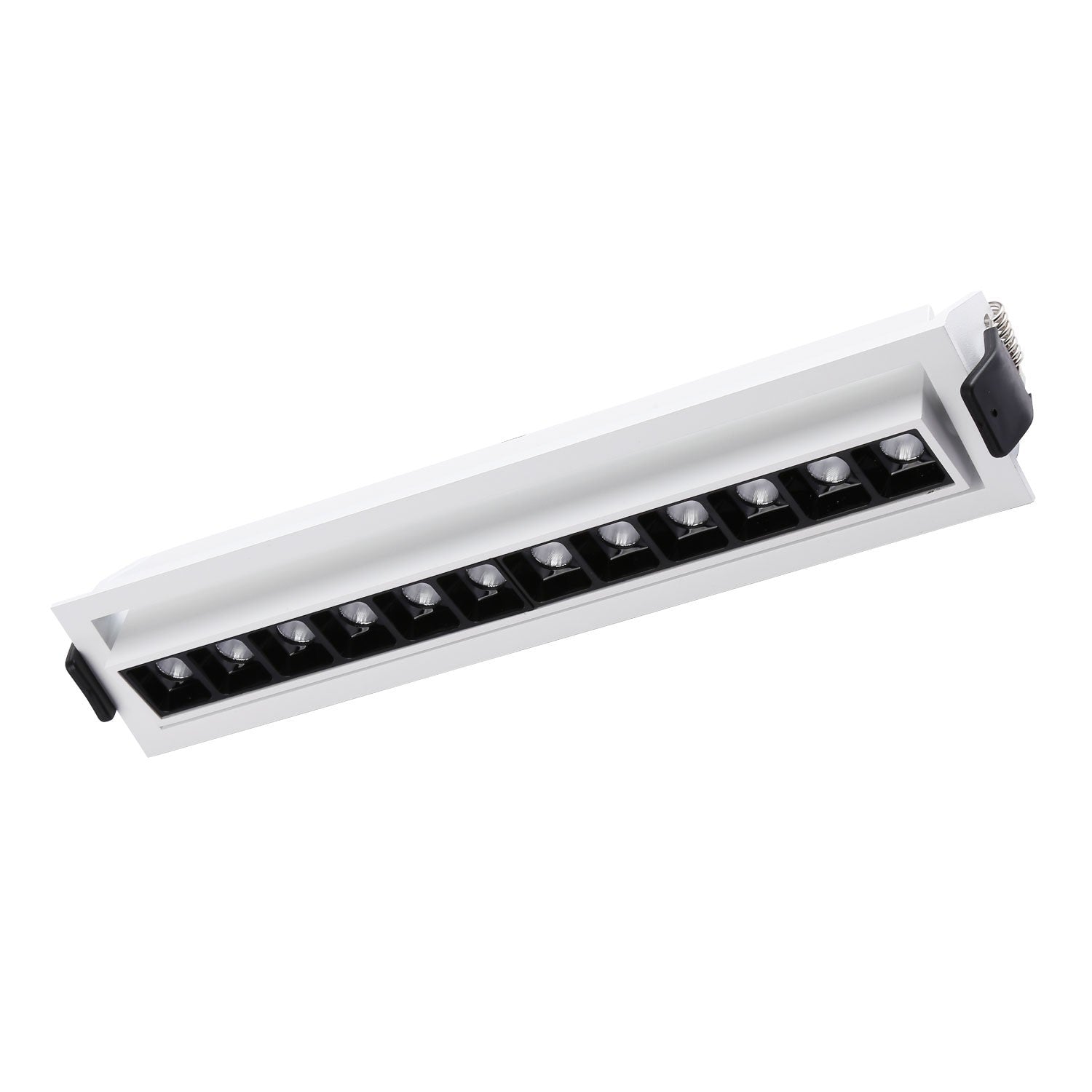 Foco lineal LED empotrable 20W - Orientable - UGR18 - CRI90 - Chip OSRAM - 2800K