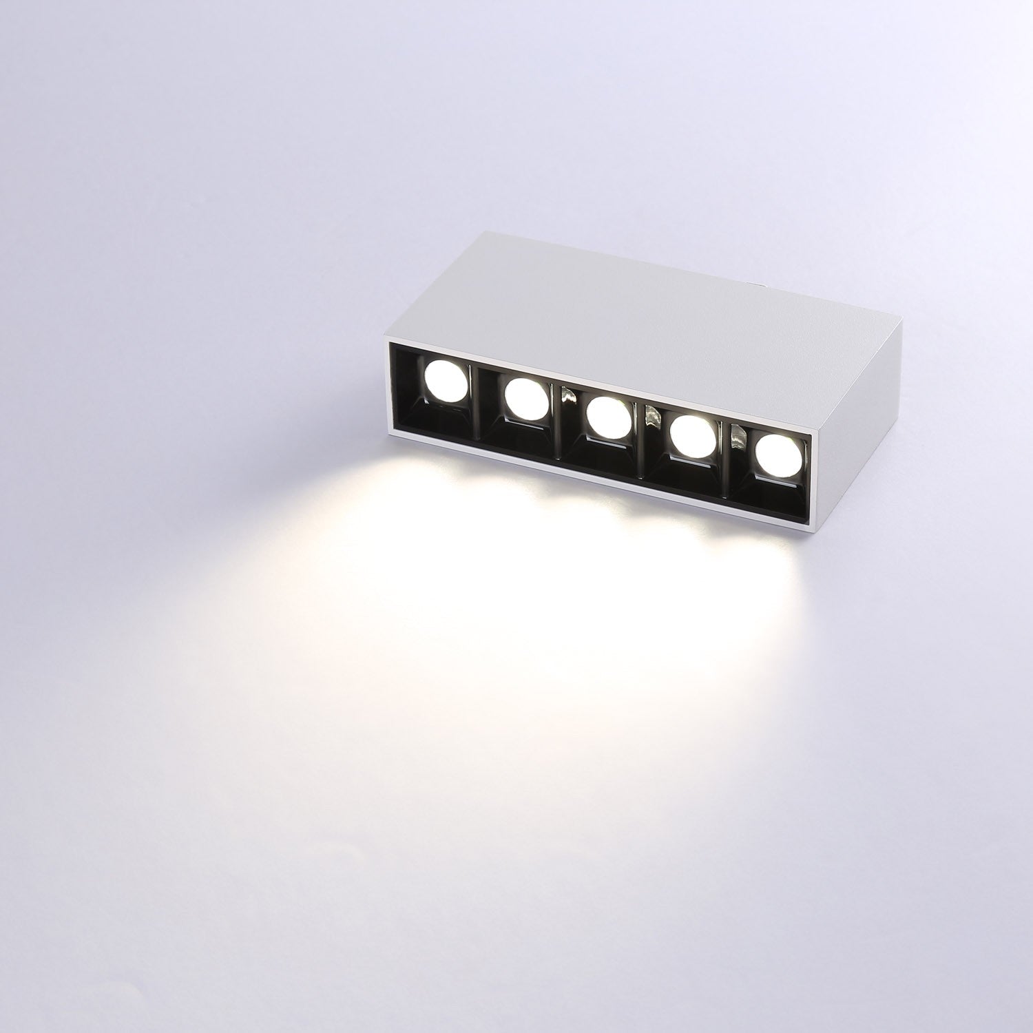 Foco lineal LED superficie - 10W - UGR18 - CRI90 - Chip OSRAM