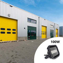Proyector LED asimétrico exterior 100W - 12500lm - IP65