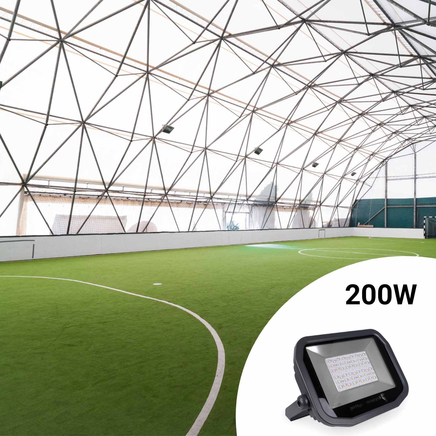 Proyector LED asimétrico exterior 200W - 26000lm - IP65
