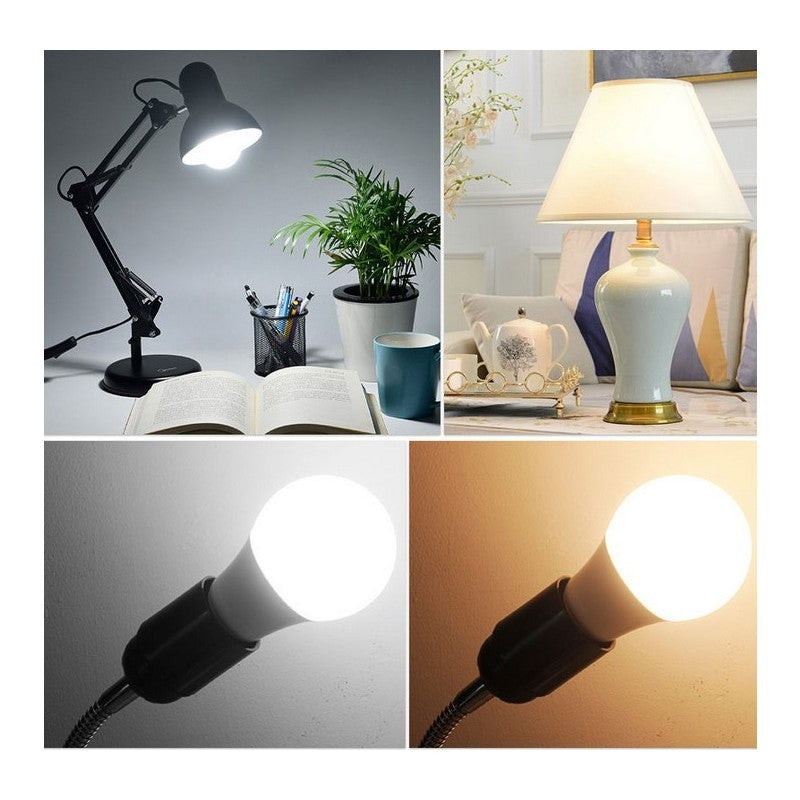 Pack x 10 - Bombilla LED E27 A60 - 9W
