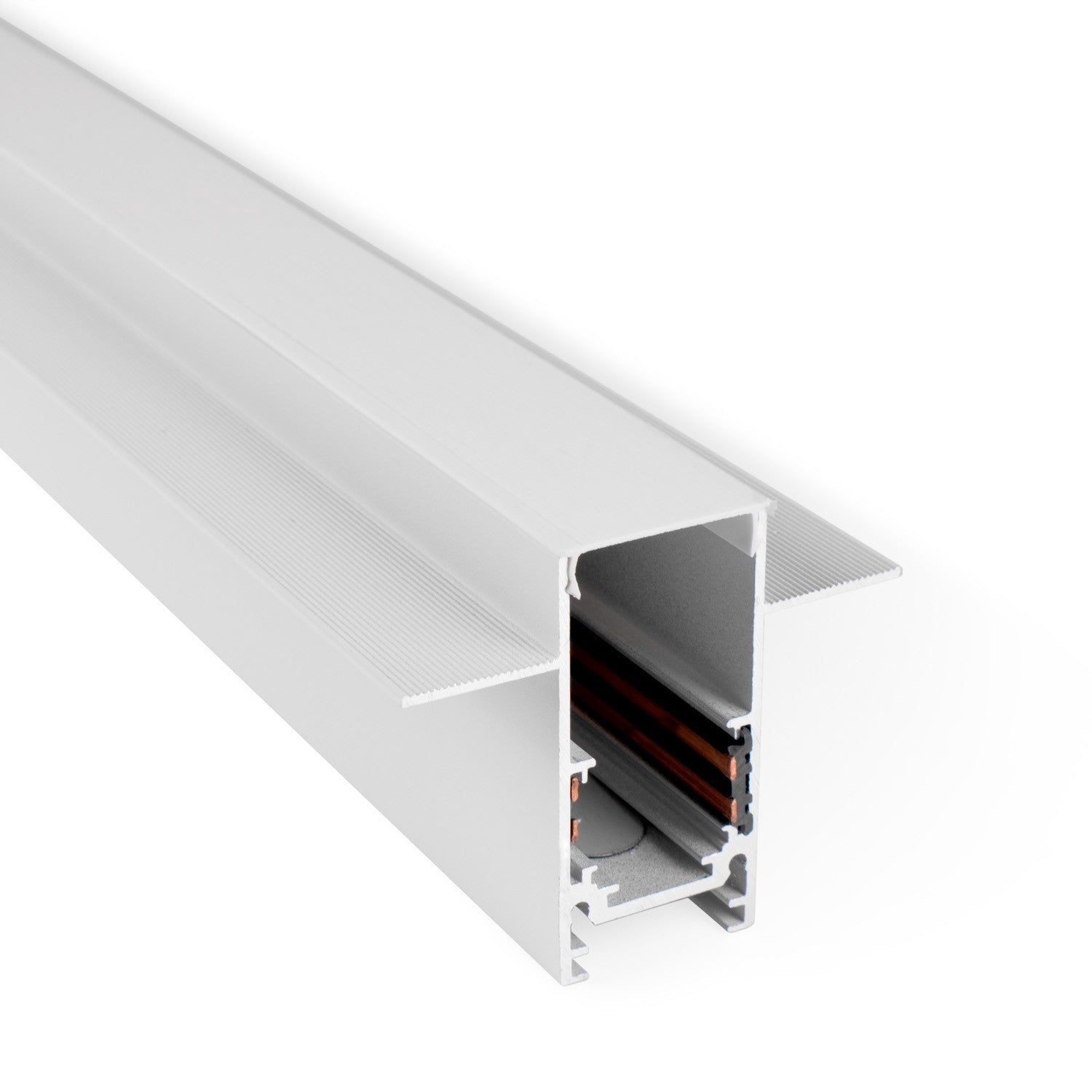 Carril magnético 20mm empotrable 48V - 1 metro