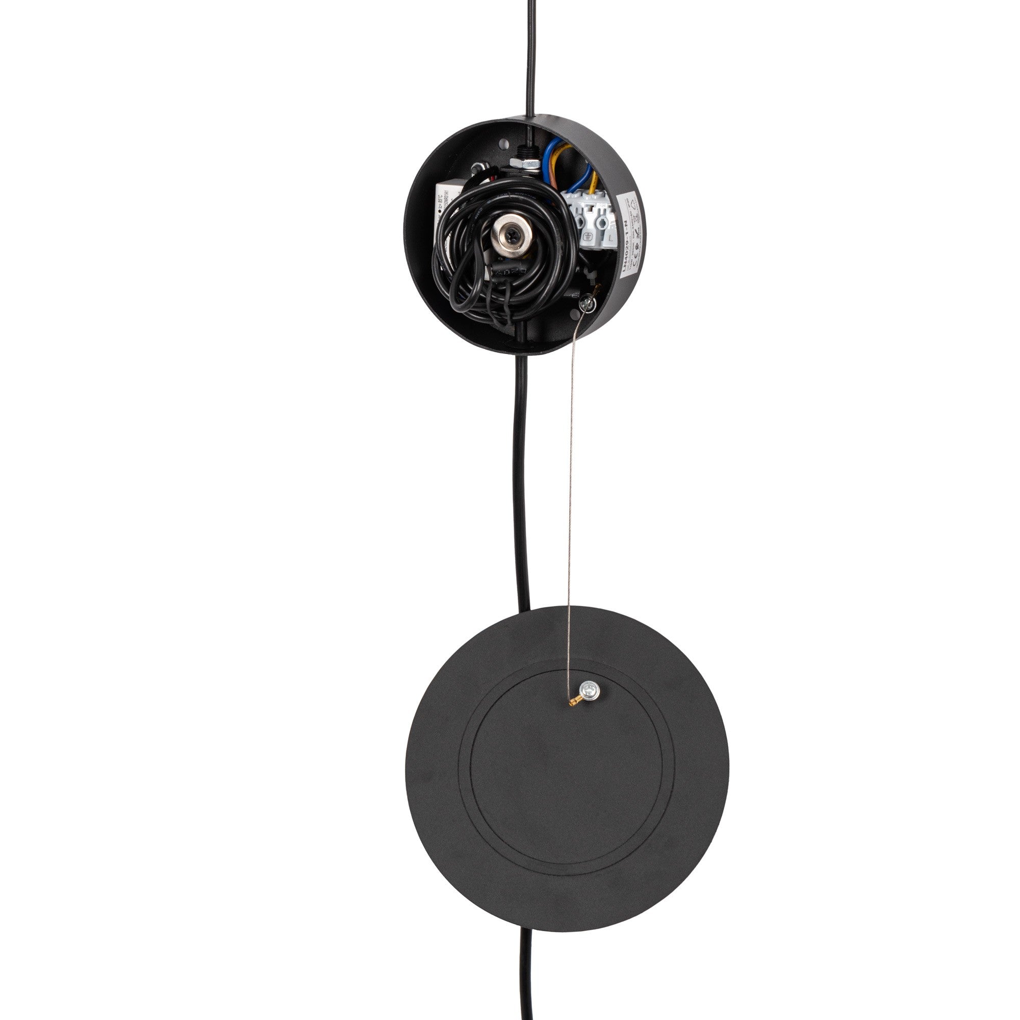 Lámpara colgante de diseño "Nébula" con enchufe e interruptor - 1x6W