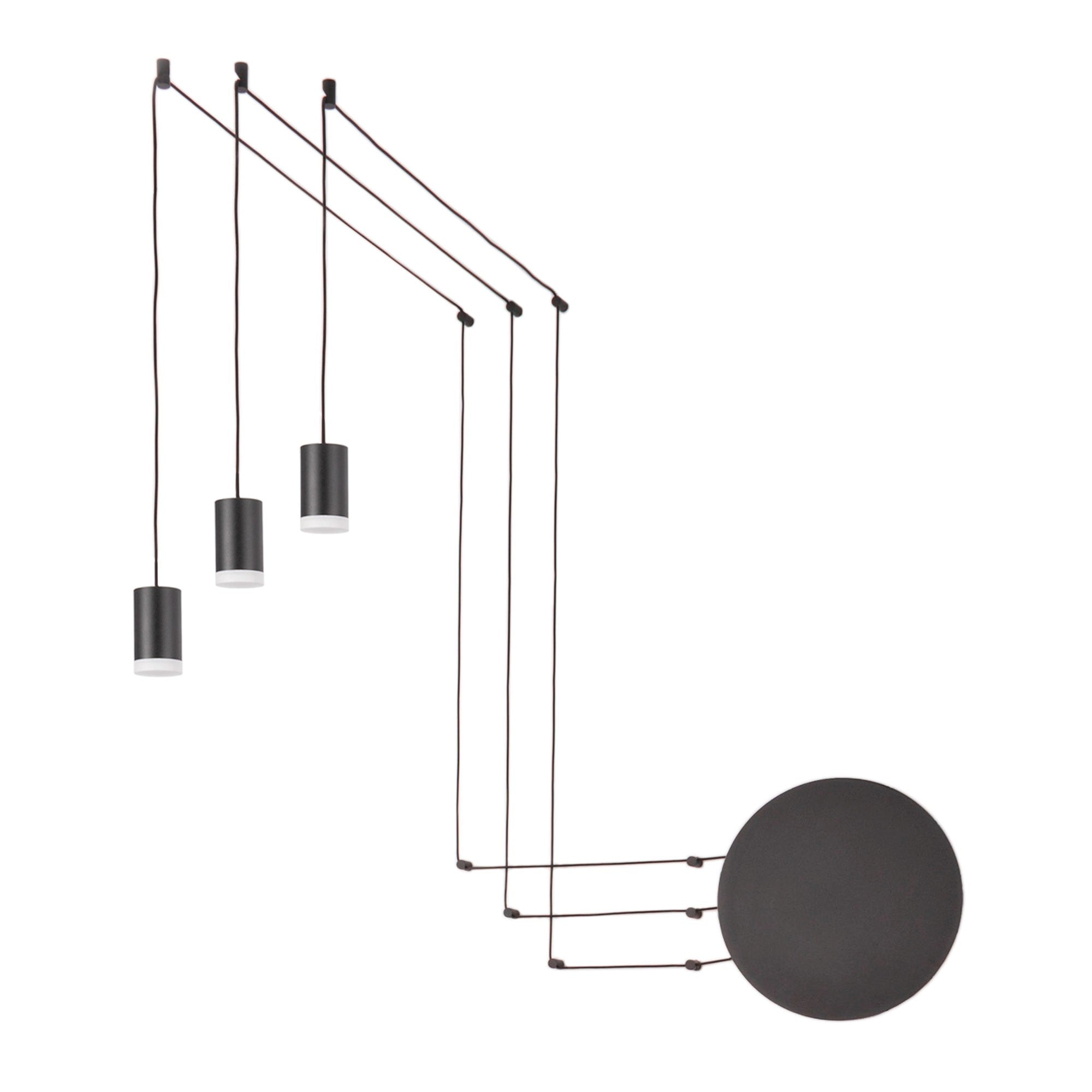 Lámpara colgante de diseño "Nébula" - 3x6W
