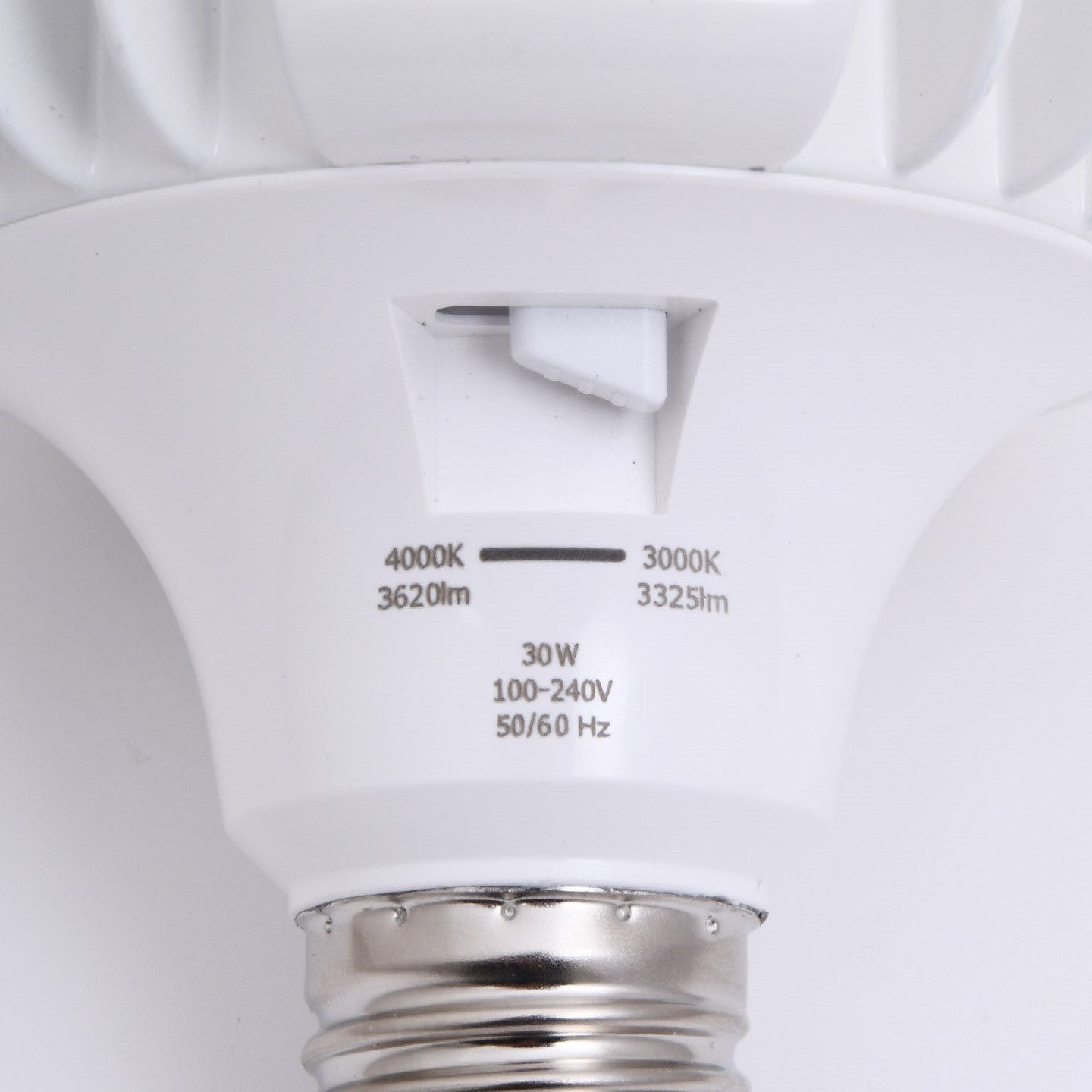 Bombilla LED E27 alta potencia -30W - CCT - Fumagalli - ø100mm