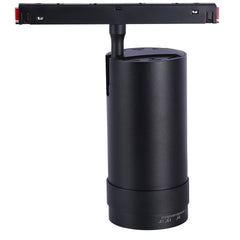 Foco LED para carril magnético con Zoom 10-55º - 48V - 25W