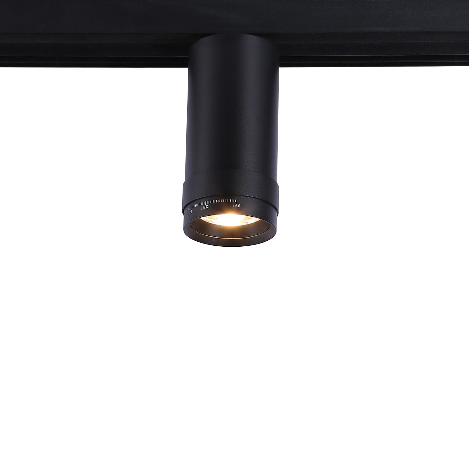 Foco LED para carril magnético con Zoom 10-55º - 48V - 25W