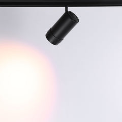 Foco LED para carril magnético con Zoom 10-55º - 48V - 12W