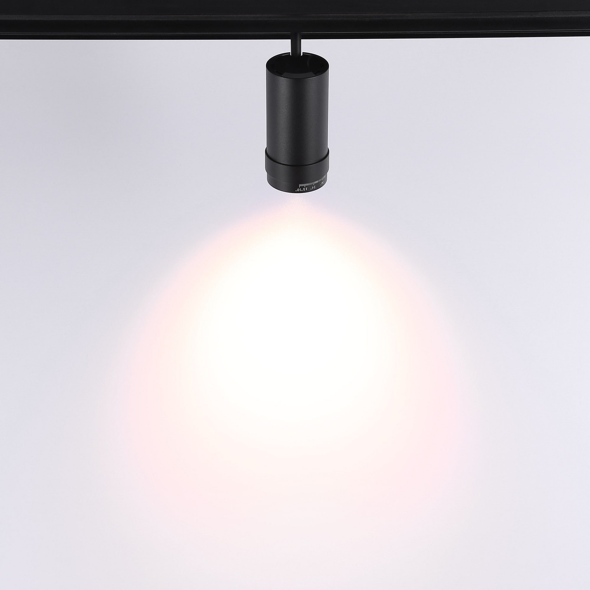 Foco LED para carril magnético con Zoom 10-55º - 48V - 12W
