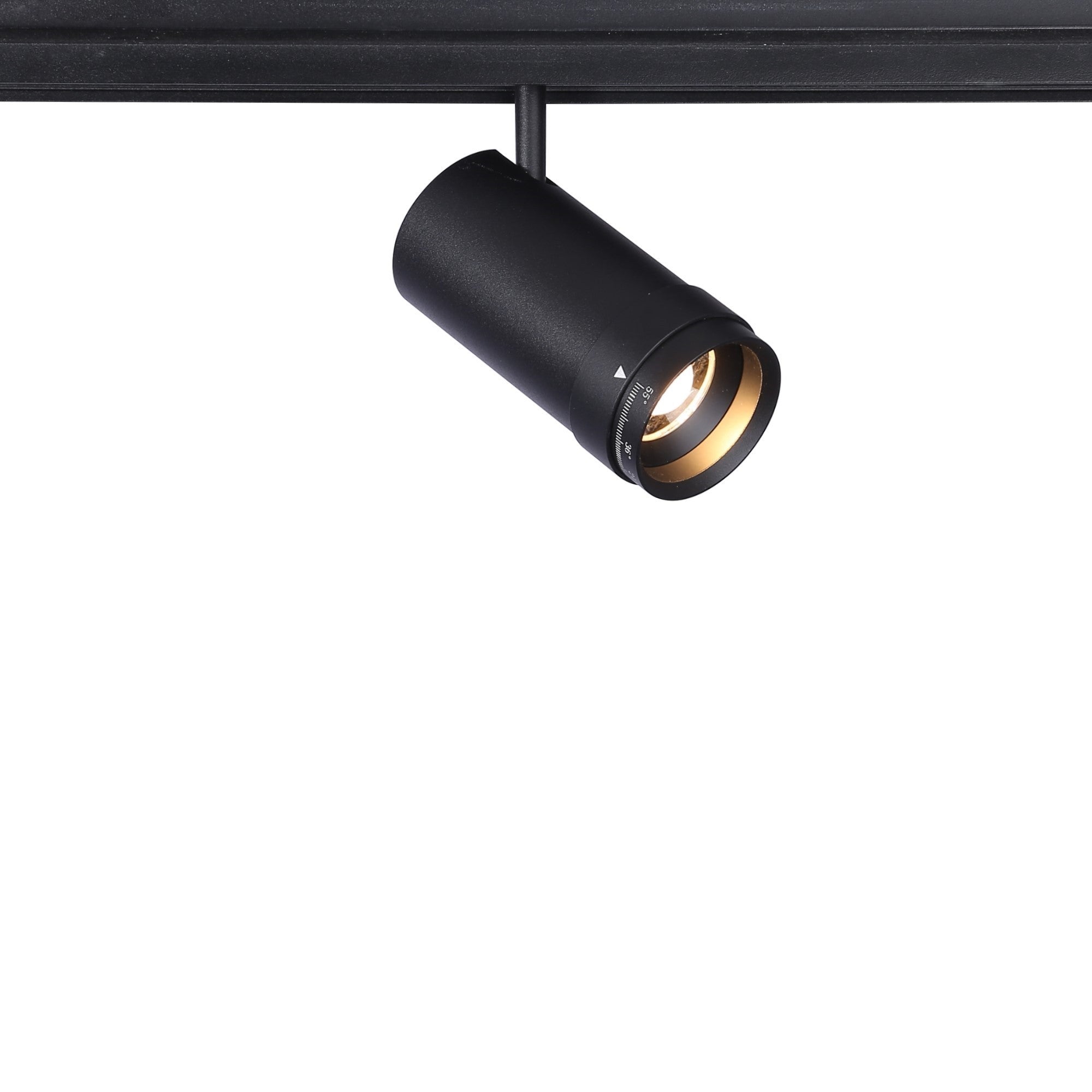 Foco LED para carril magnético con Zoom 10-55º - 48V - 12W
