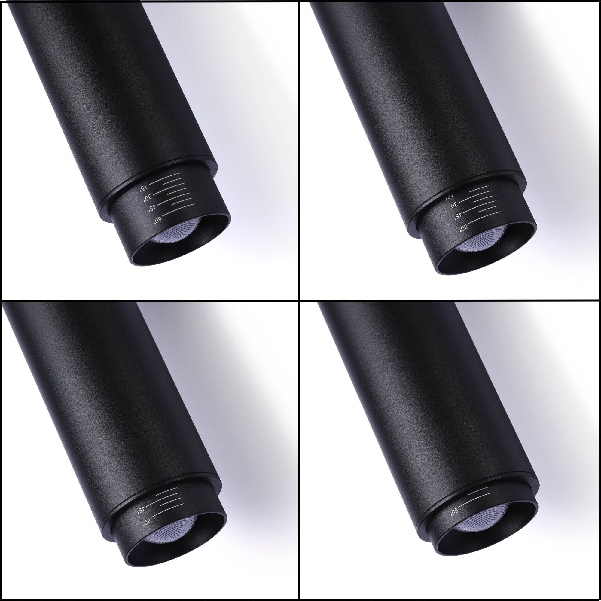 Foco LED de suspensión para carril magnético con ZOOM 15°-60° - 48V - 8W - UGR16 - CRI95